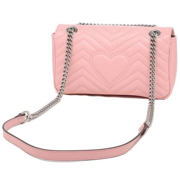 Gucci Shoulder Bag GG Marmont Pink - Picture 6 of 8